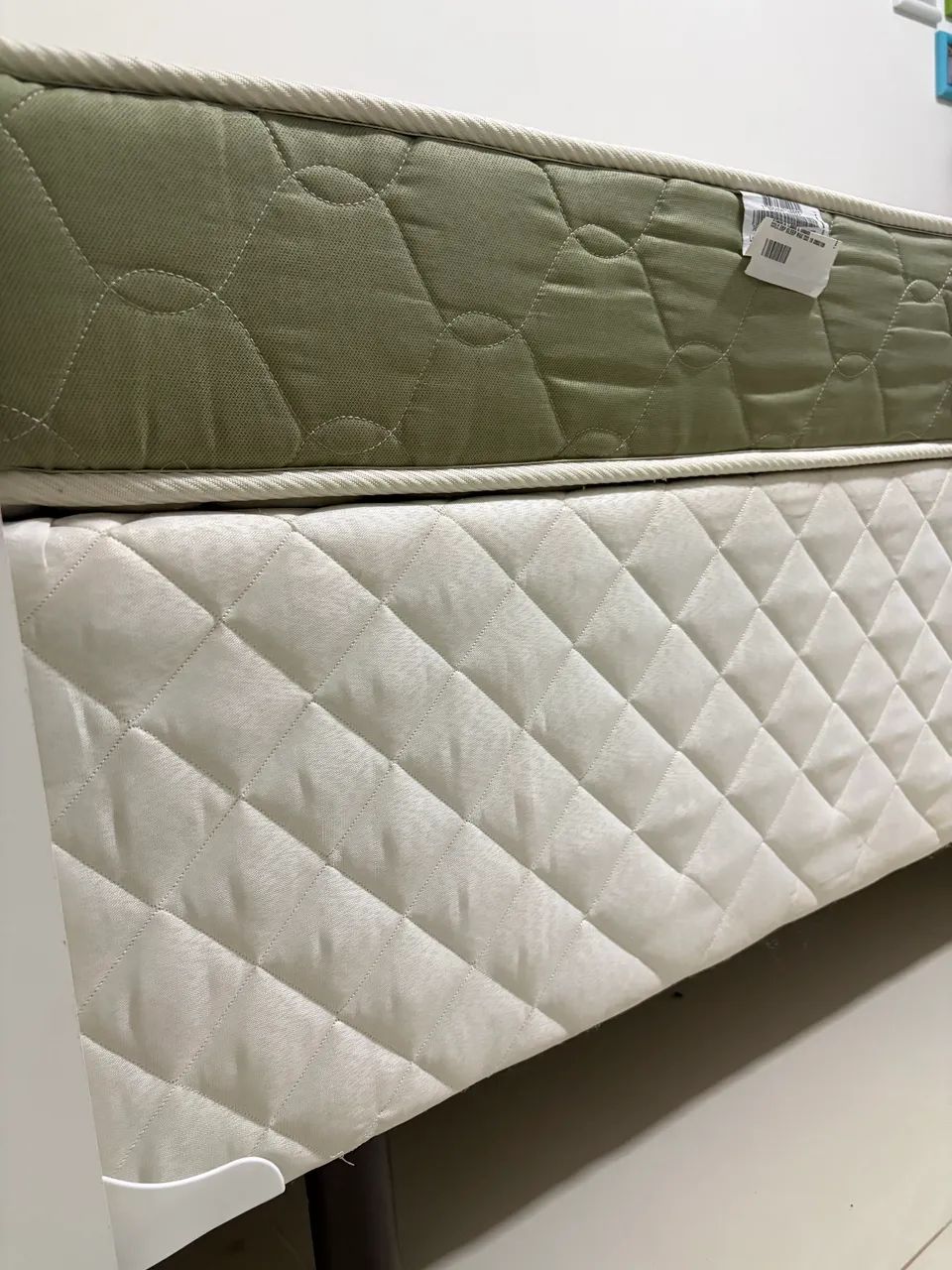KIT CAMA SOLTEIRO (BOX,COLCHÃO E CABECEIRA) - Foto 4