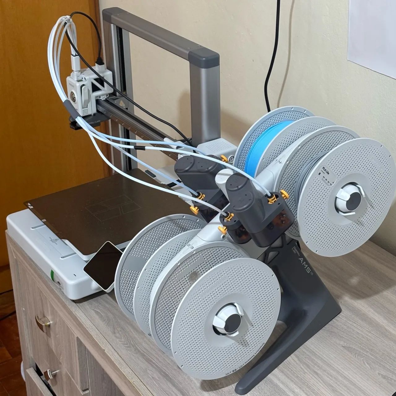 Impressora 3D BambuLab A1 Combo (Com AMS) - Foto 5