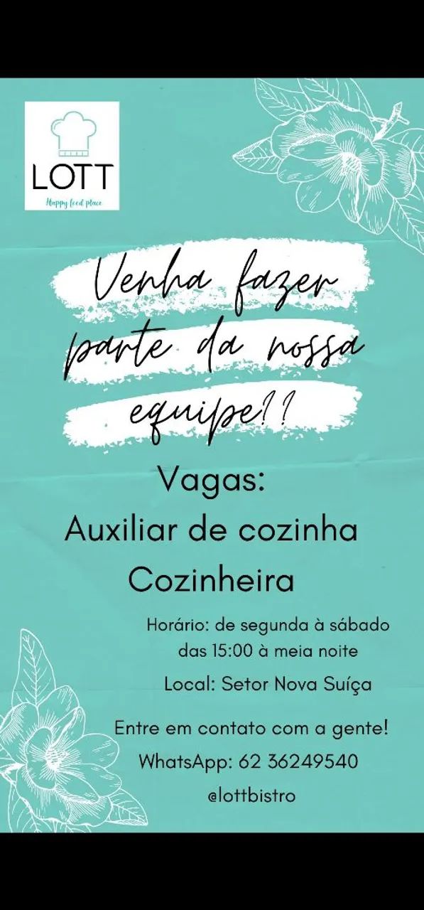Auxiliar de cozinha e cozinheira 