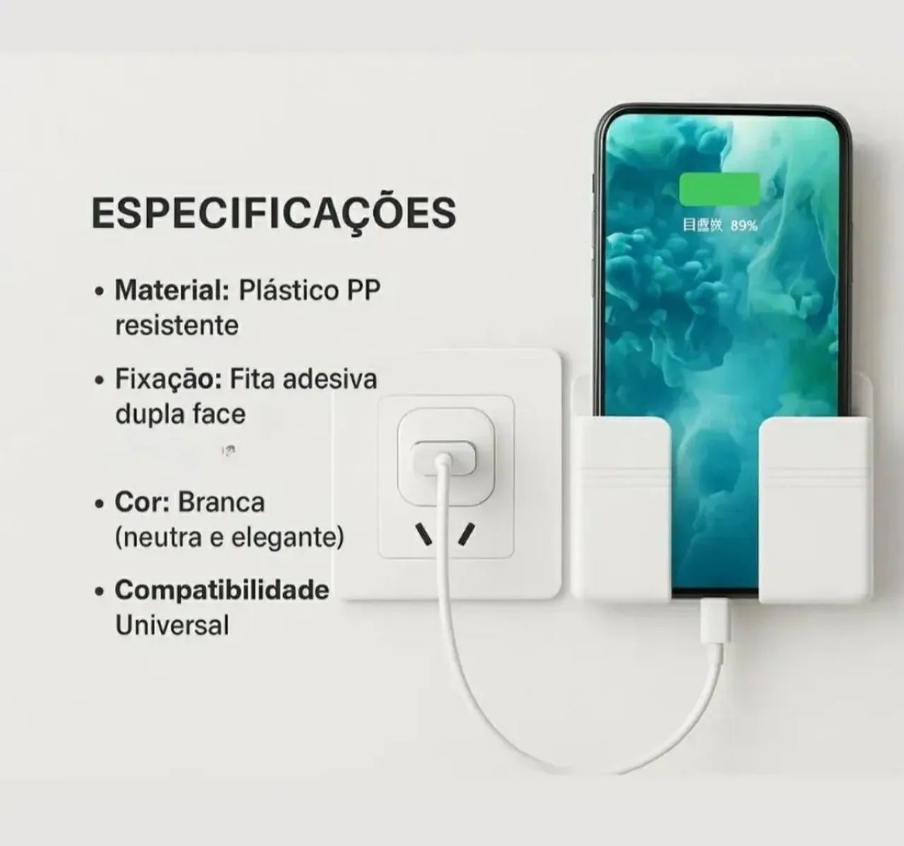 Suporte parede para celular controle  - Foto 3