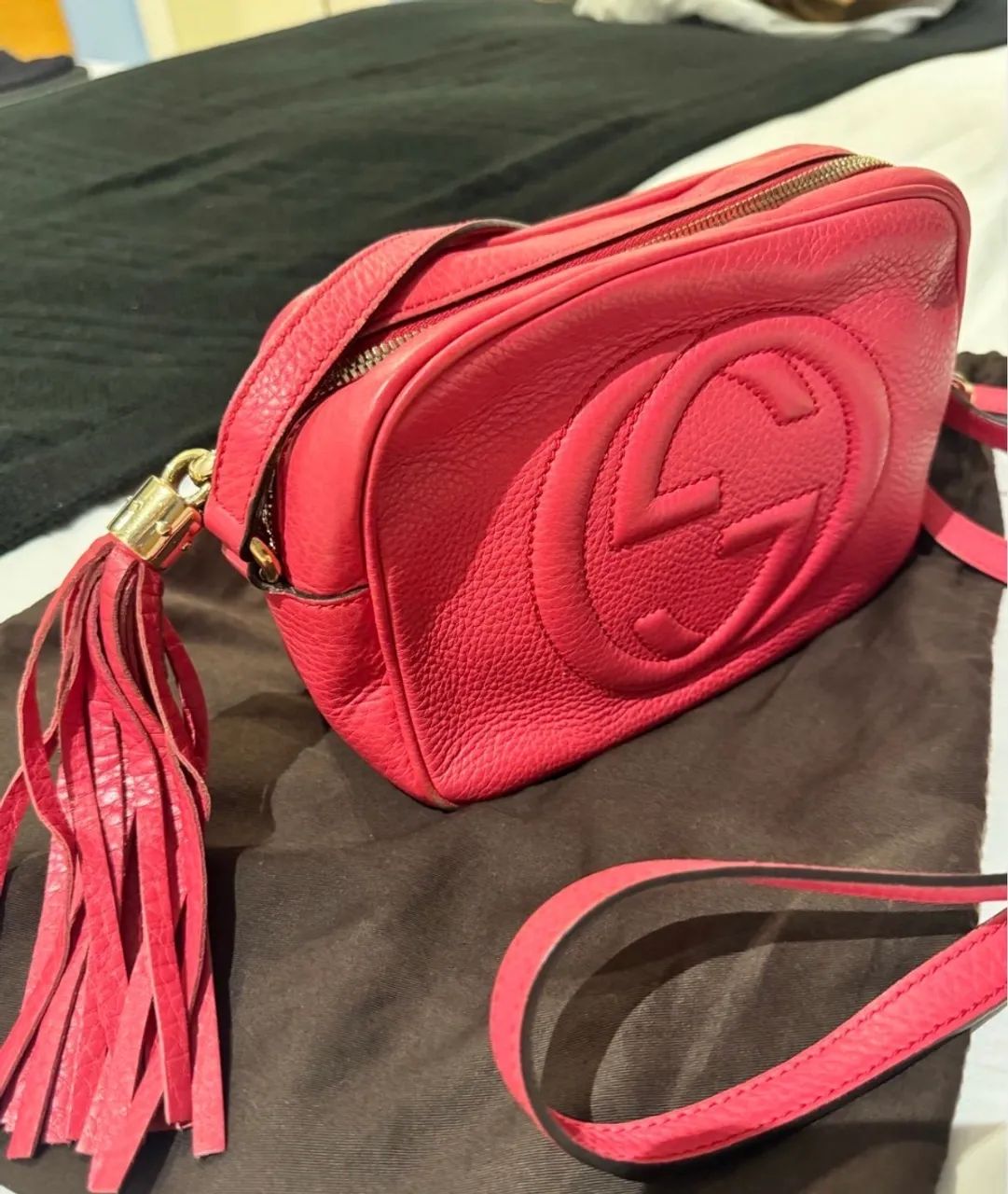 Bolsa Gucci Soho Rosa - Foto 3