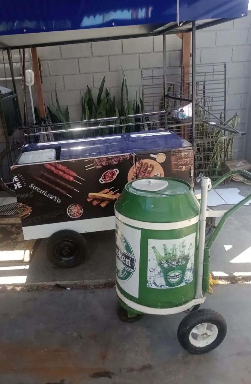 Vende se carrinho de espetinhos  - Foto 2