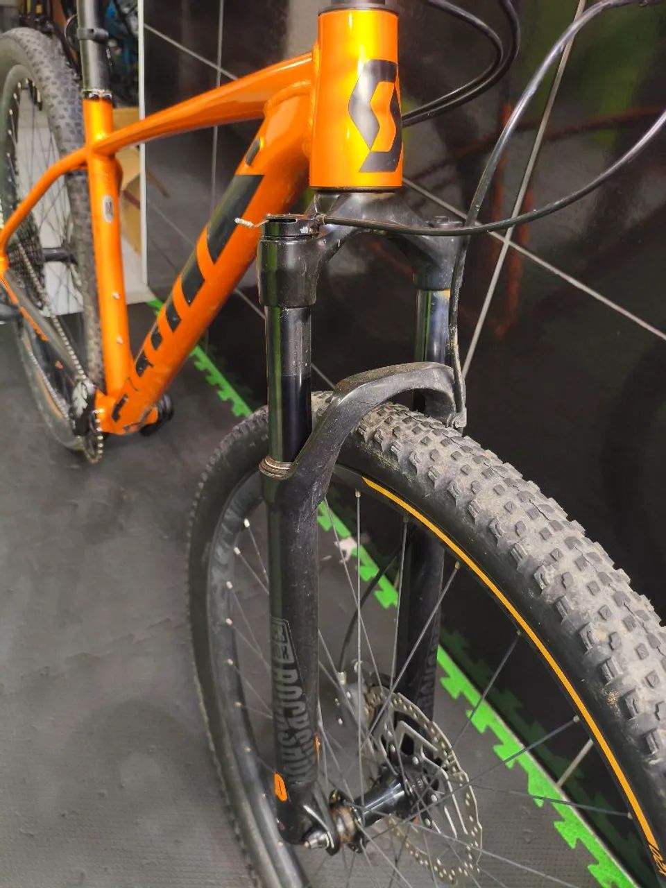 Bicicleta aro 29 Scott Scalle 970 Tam. M alumínio 12v - Foto 5