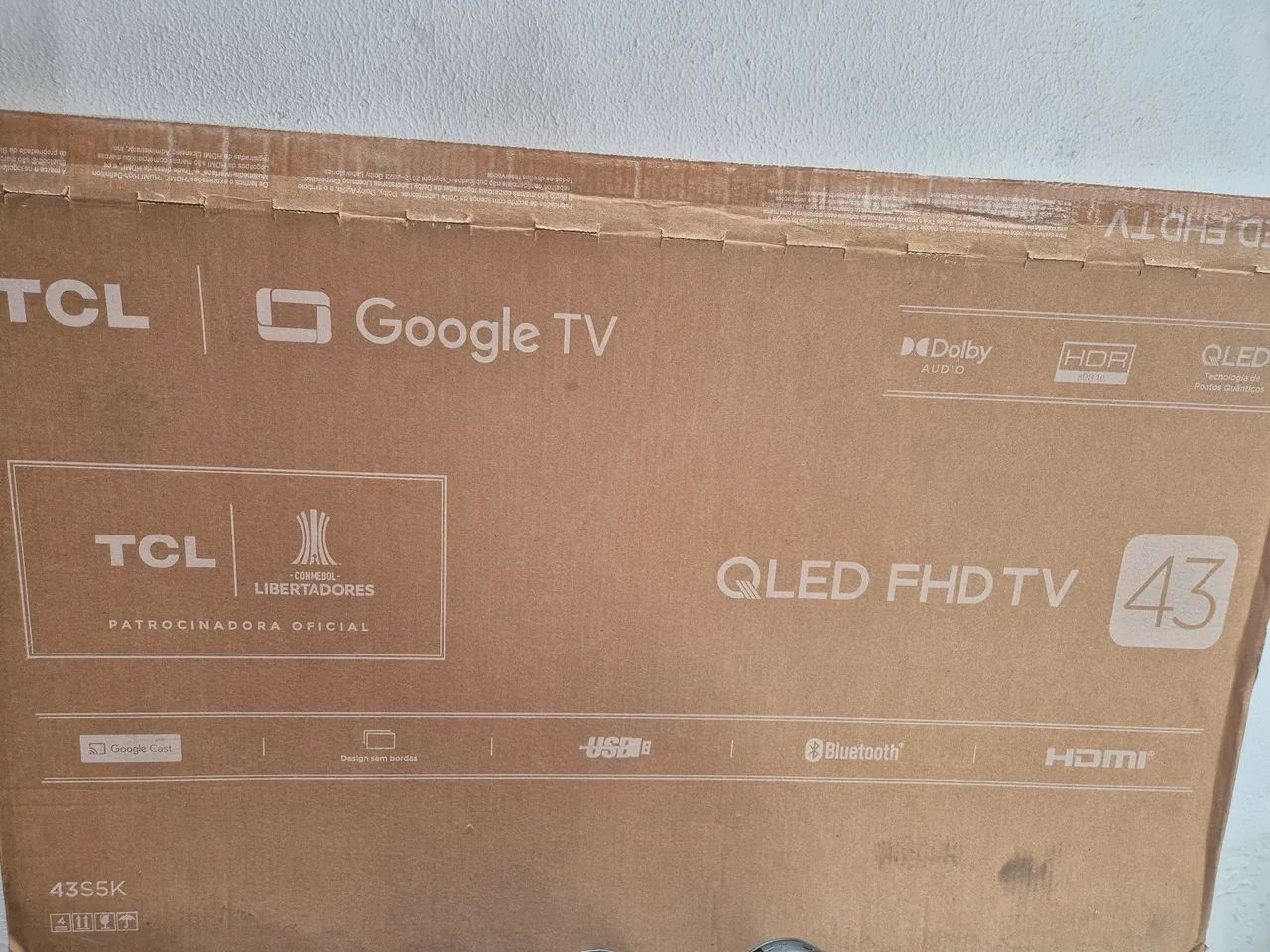 TV 43" TCL Full HD QLED Google TV 2 HDMI - Foto 5