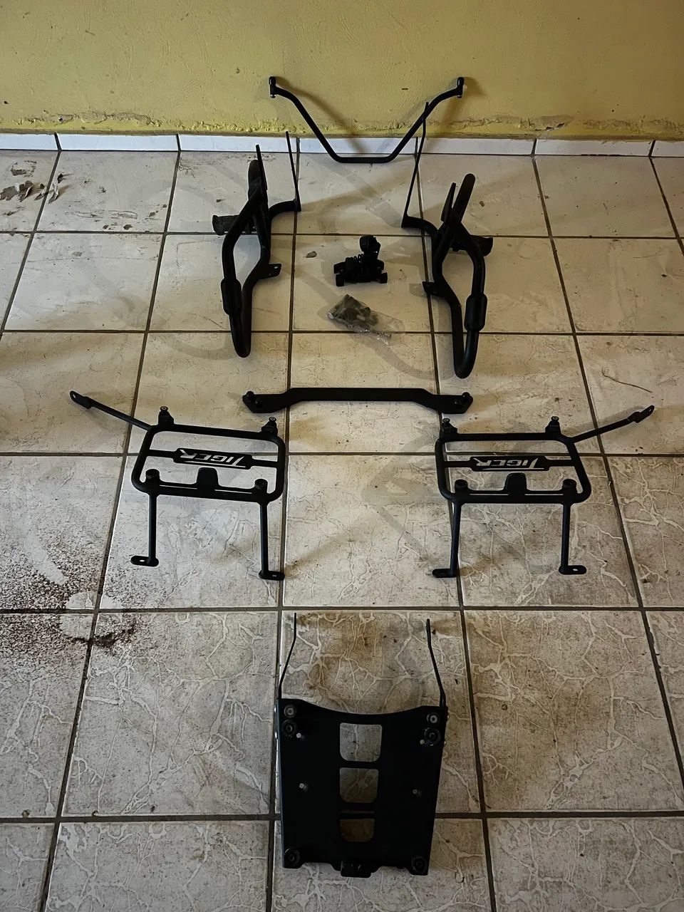 kit proteção de motor da Tiger 800