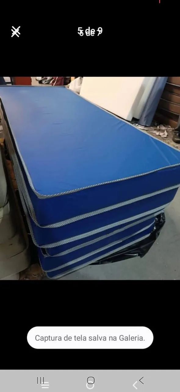 Colchões solteiro D28 com 15cm com capas impermeável  ou tecidos  - Foto 3