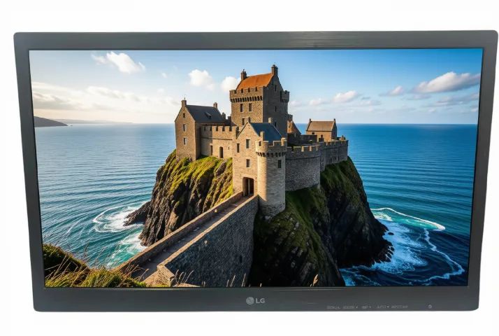 Monitor Hdmi LG 19,5  Polegadas 20m35ph-b Preto 75hz Preto 127/220v
