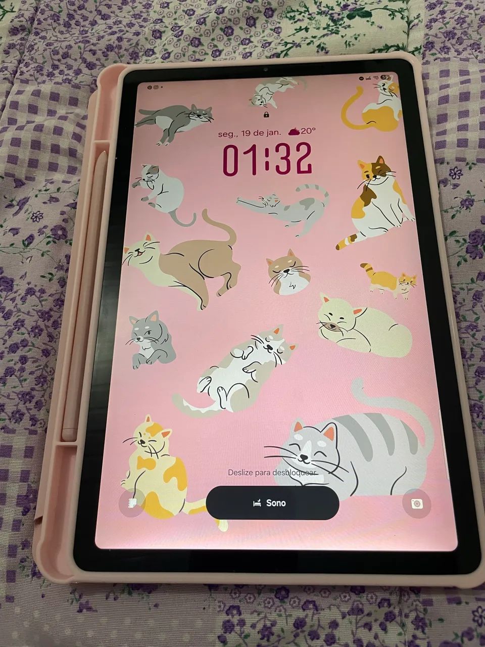 Tablet Samsung Galaxy Tab S6 Lite 64GB Rosa - Completo