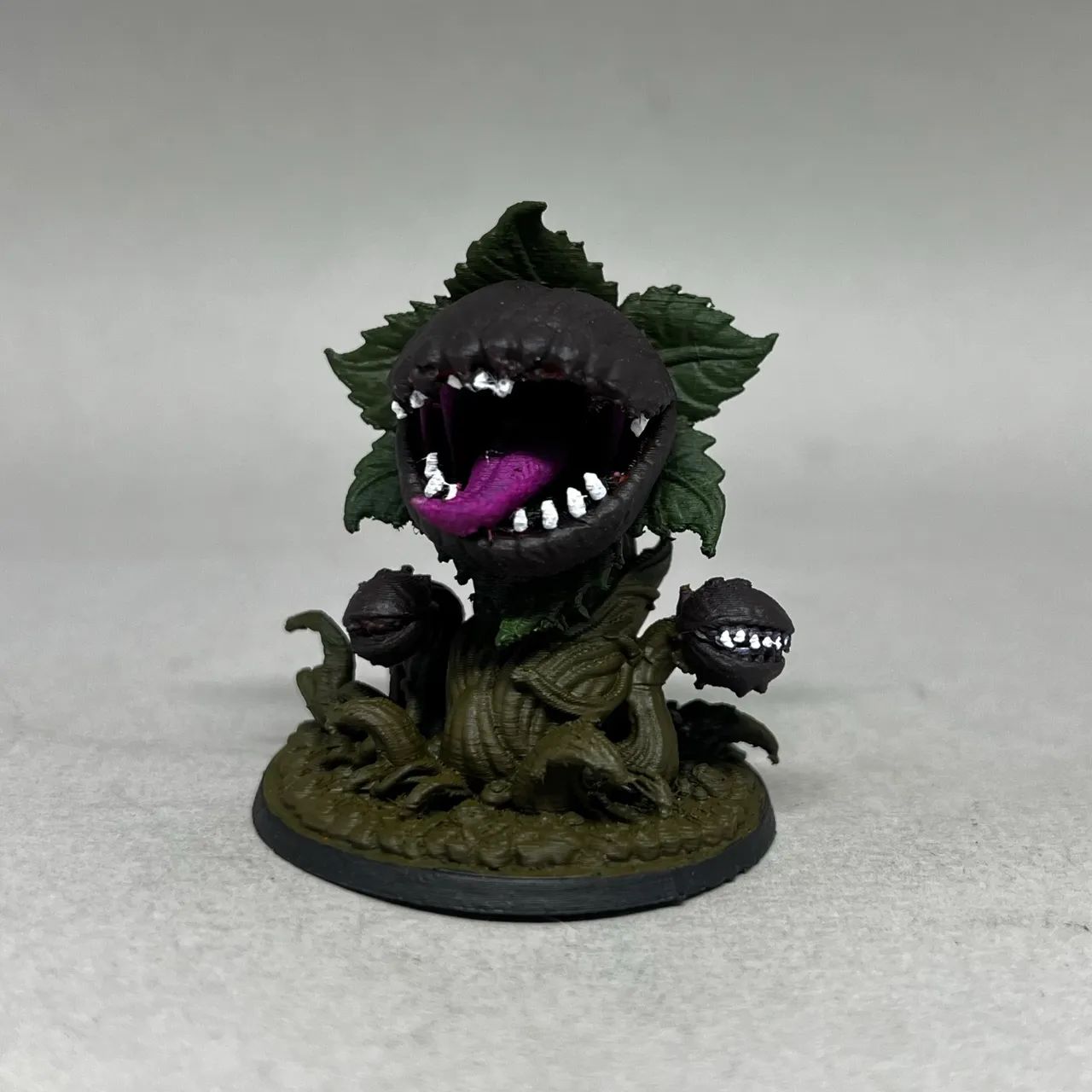 Kit 2 Miniaturas Plantas Carnívoras RPG de Mesa Impressão 3D - Foto 2