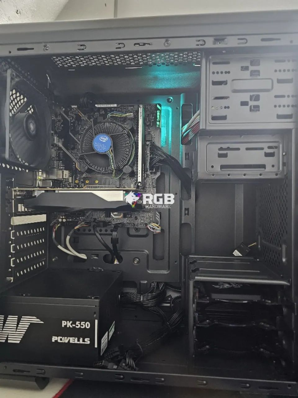 PC Gamer Core i3 8100 GTX1050-Ti 4GB DDR4 8GB SSD 256GB - Foto 4