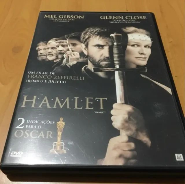 Filme Drama Dvd - Hamlet (1990) - Mel Gibson e Glenn Close