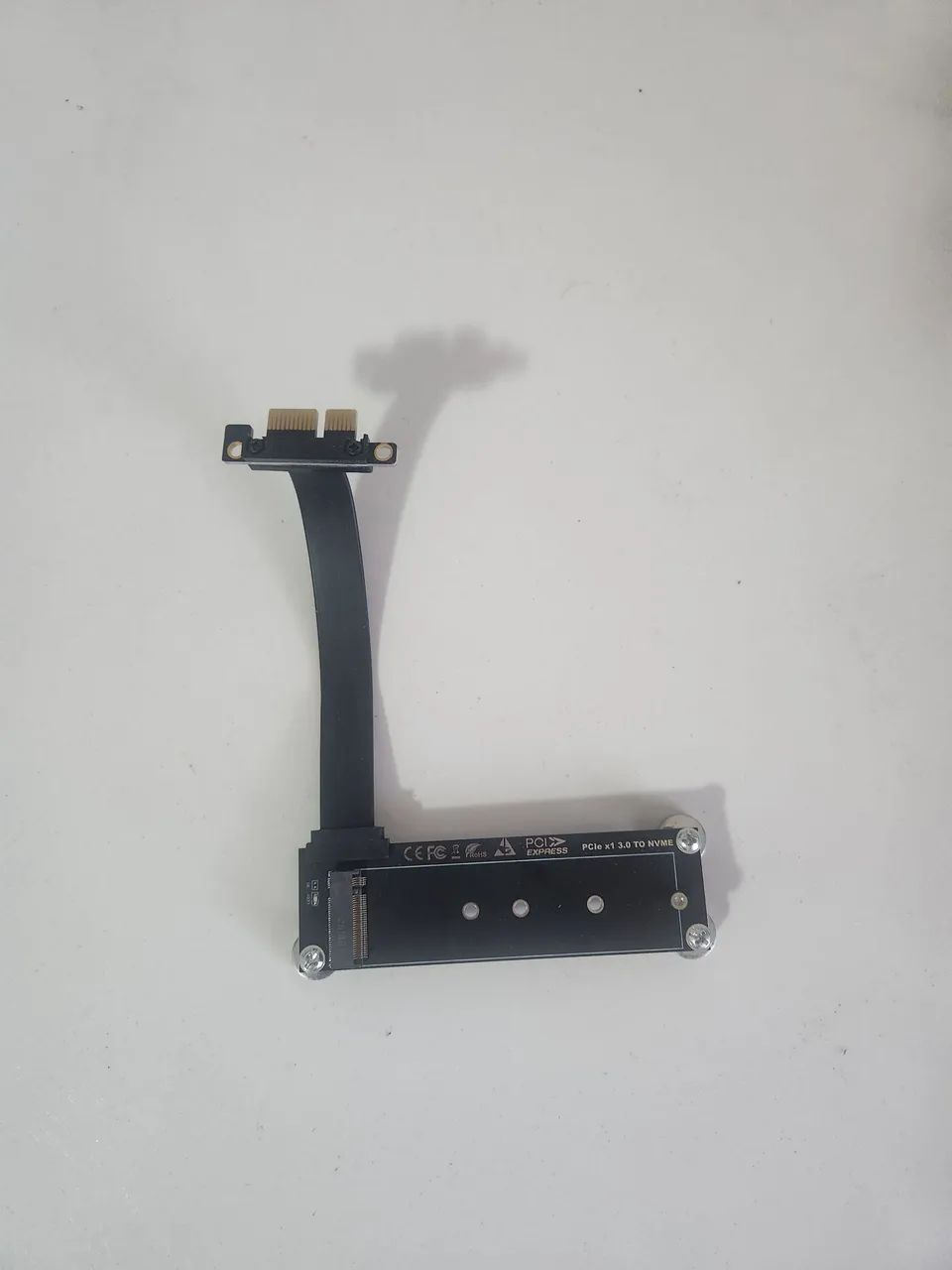 Adaptador Pcie x1 para SSD NVME M2 - Foto 2