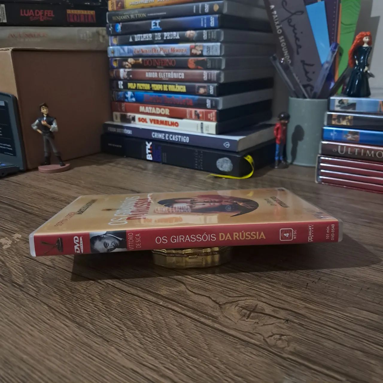 Dvd em ótimo estado os girassóis da Rússia  - Foto 3