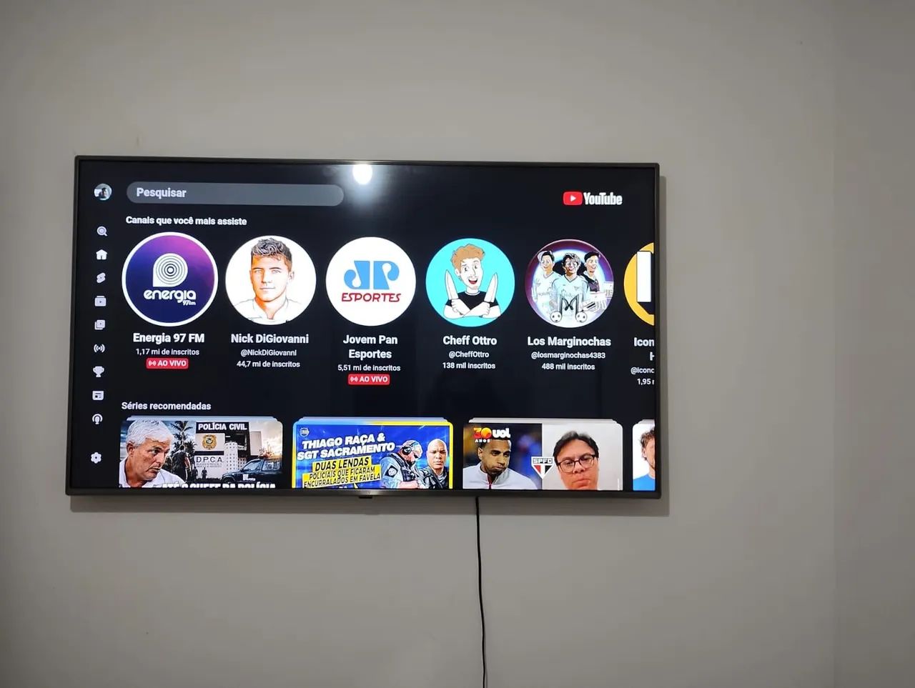 TV LG 55 Polegadas 4K Smart - Completa - Foto 5