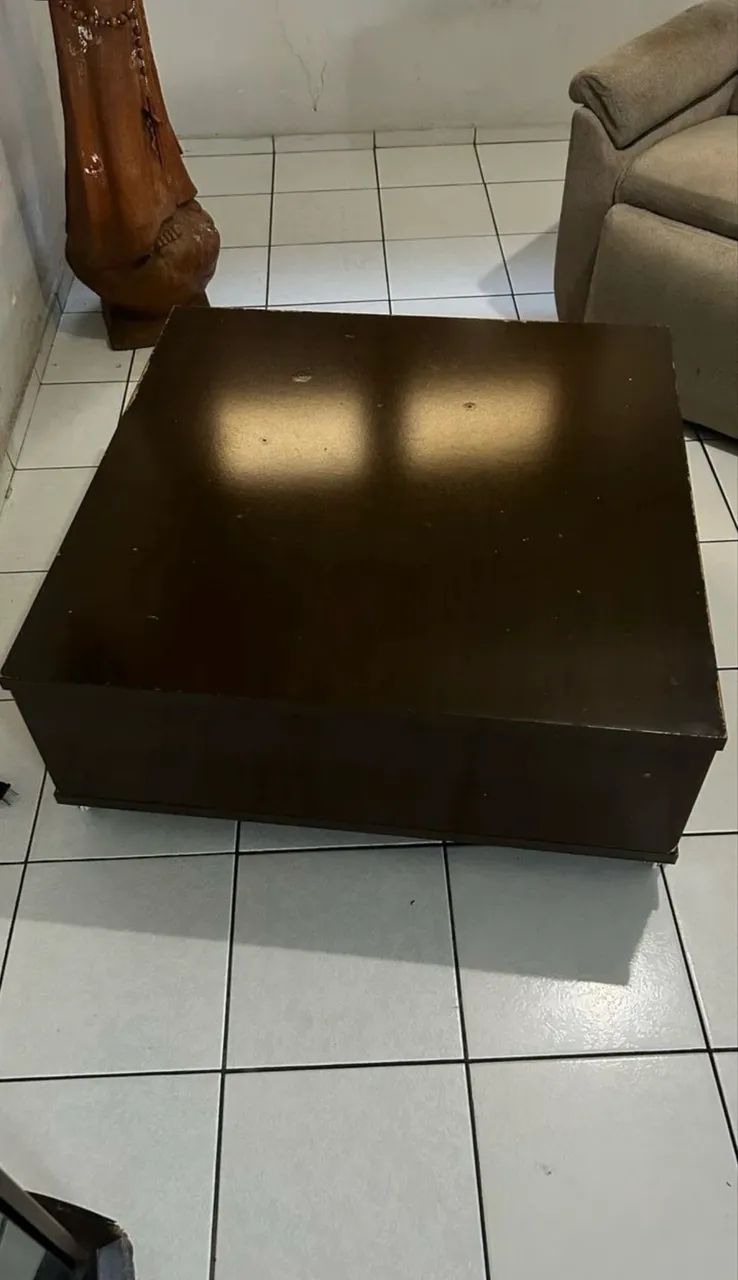 MESA DE CENTRO DE MADEIRA  - Foto 3