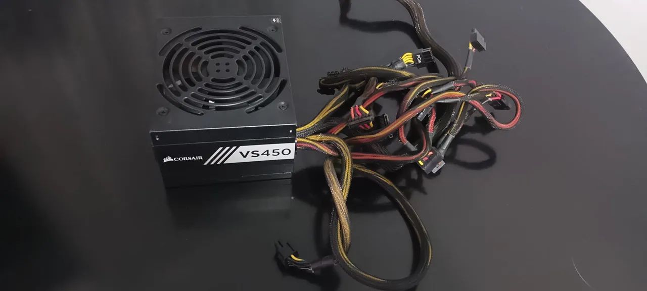 Fonte corsair vs450 80 plus white