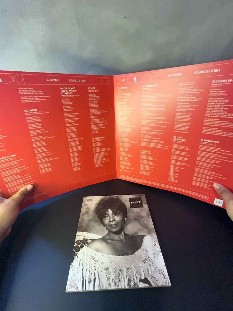 Vinil Elza Soares - Senhora da Terra + Revista Noize - Foto 3