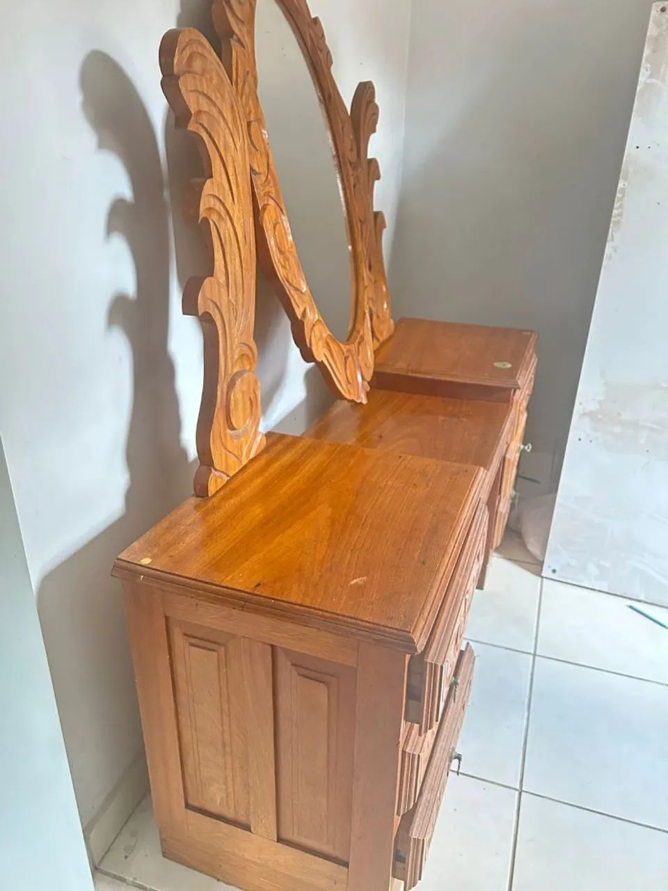 Penteadeira em madeira - Foto 3