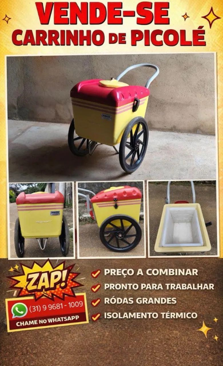 Carrinho de picolé 