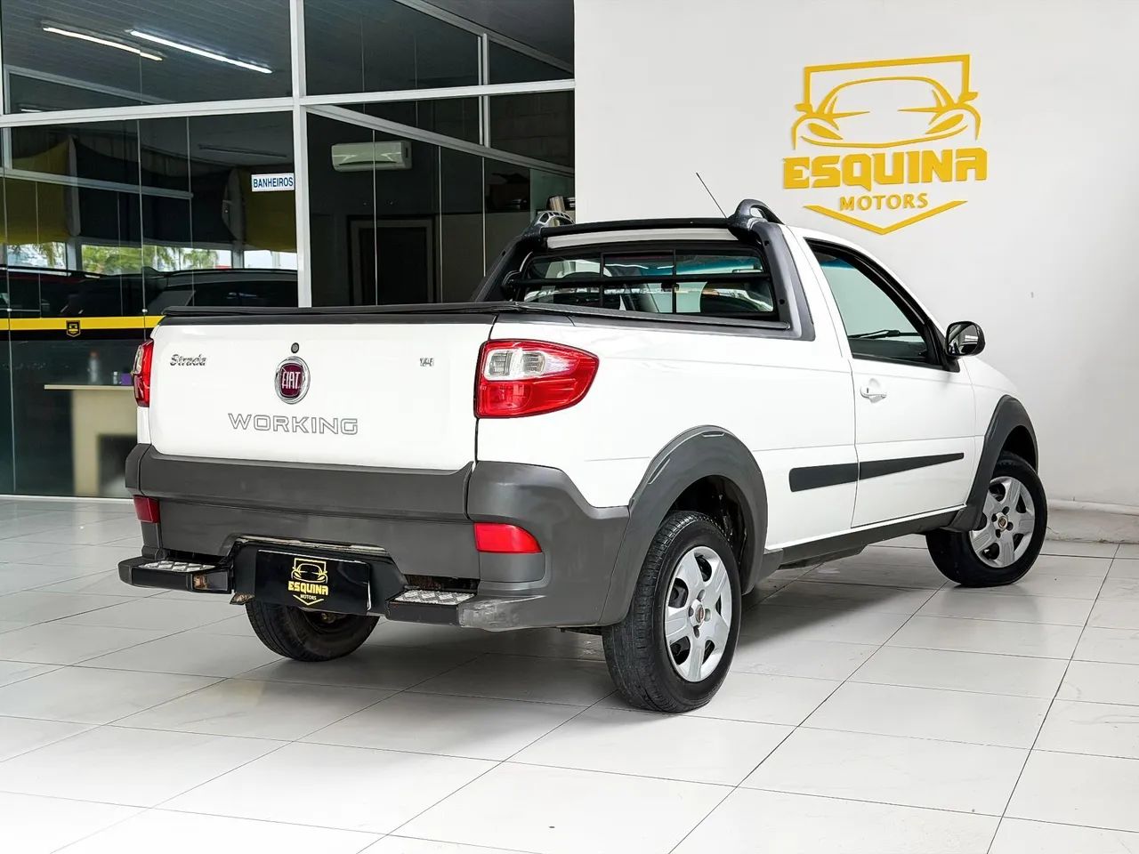 Fiat Strada Working Hard 1.4 Fire Flex 8V CS 2017 - Foto 4