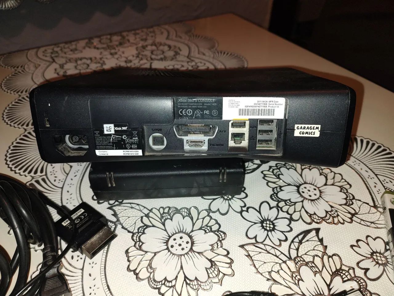 XBOX360 COM 3 JOGOS  (O MÍNIMO QUE ACEITO É 500 ) - Foto 4