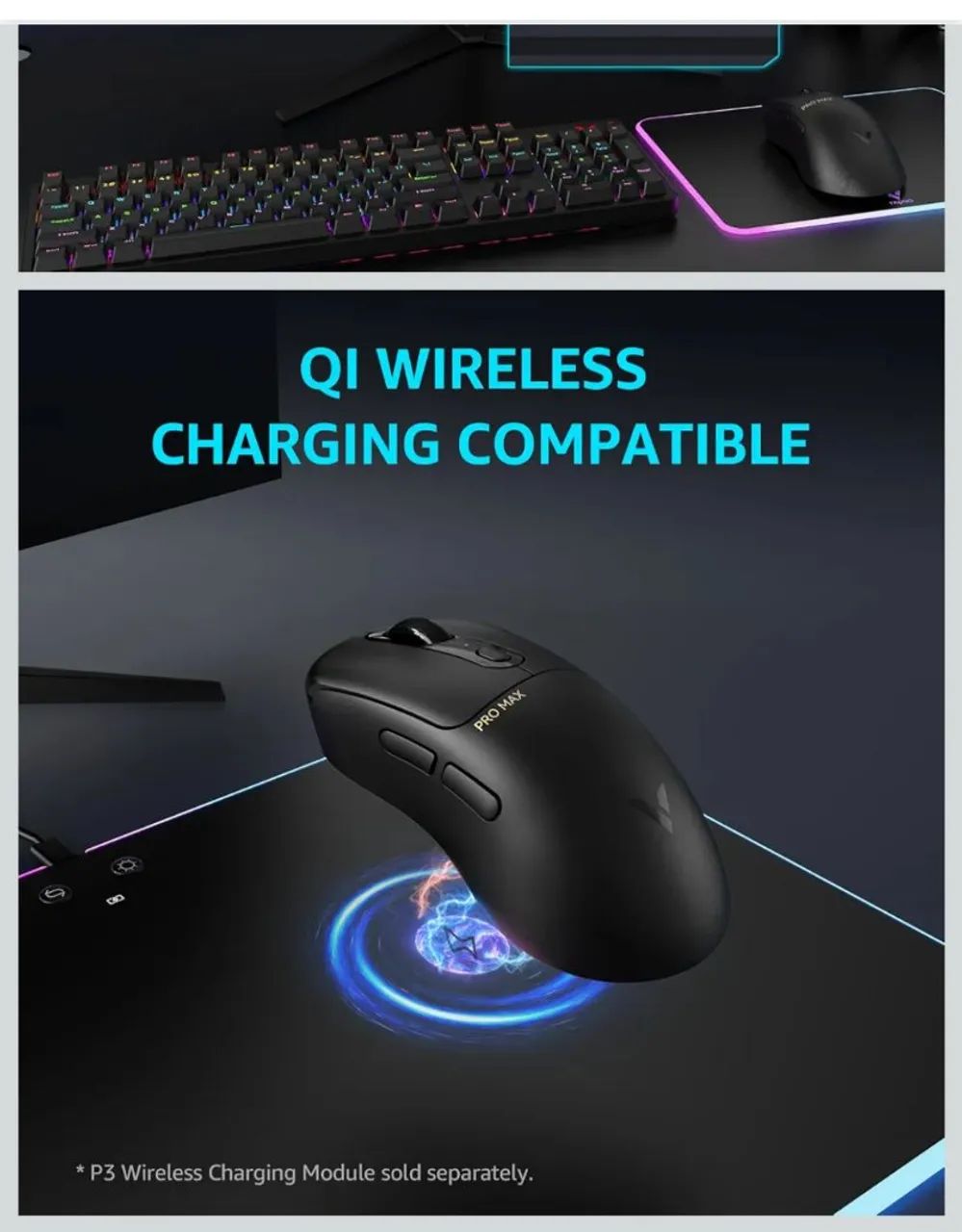 Mouse Gamer Rapoo VT3 Pro Max 8000hz - Foto 5