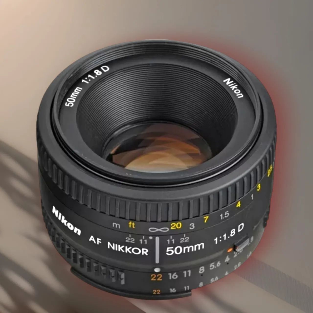 Lente Nikon 55mm 1.8 D ( semi nova) Perfeita!  - Foto 5