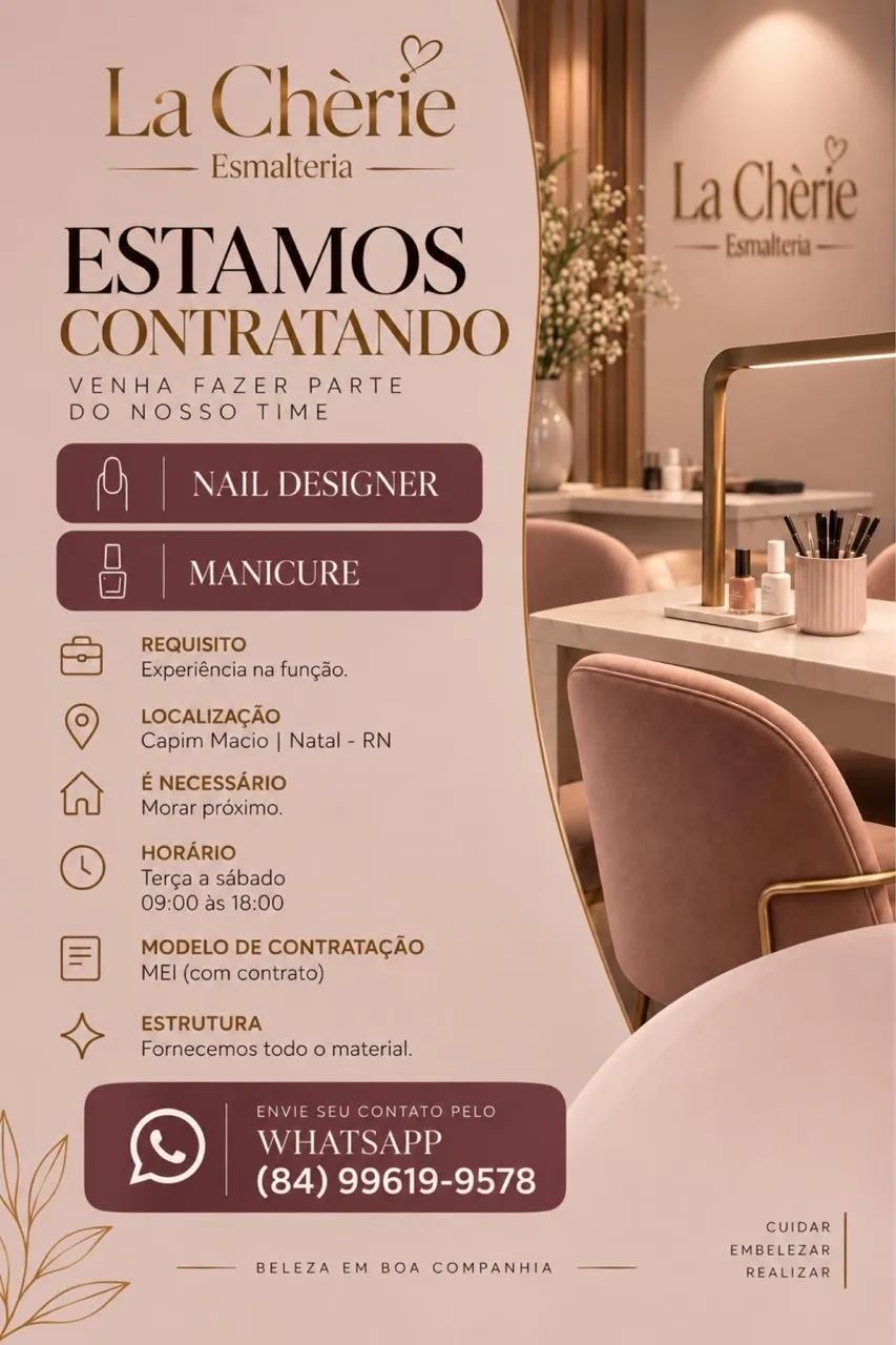 Nail Designer e Manicure
