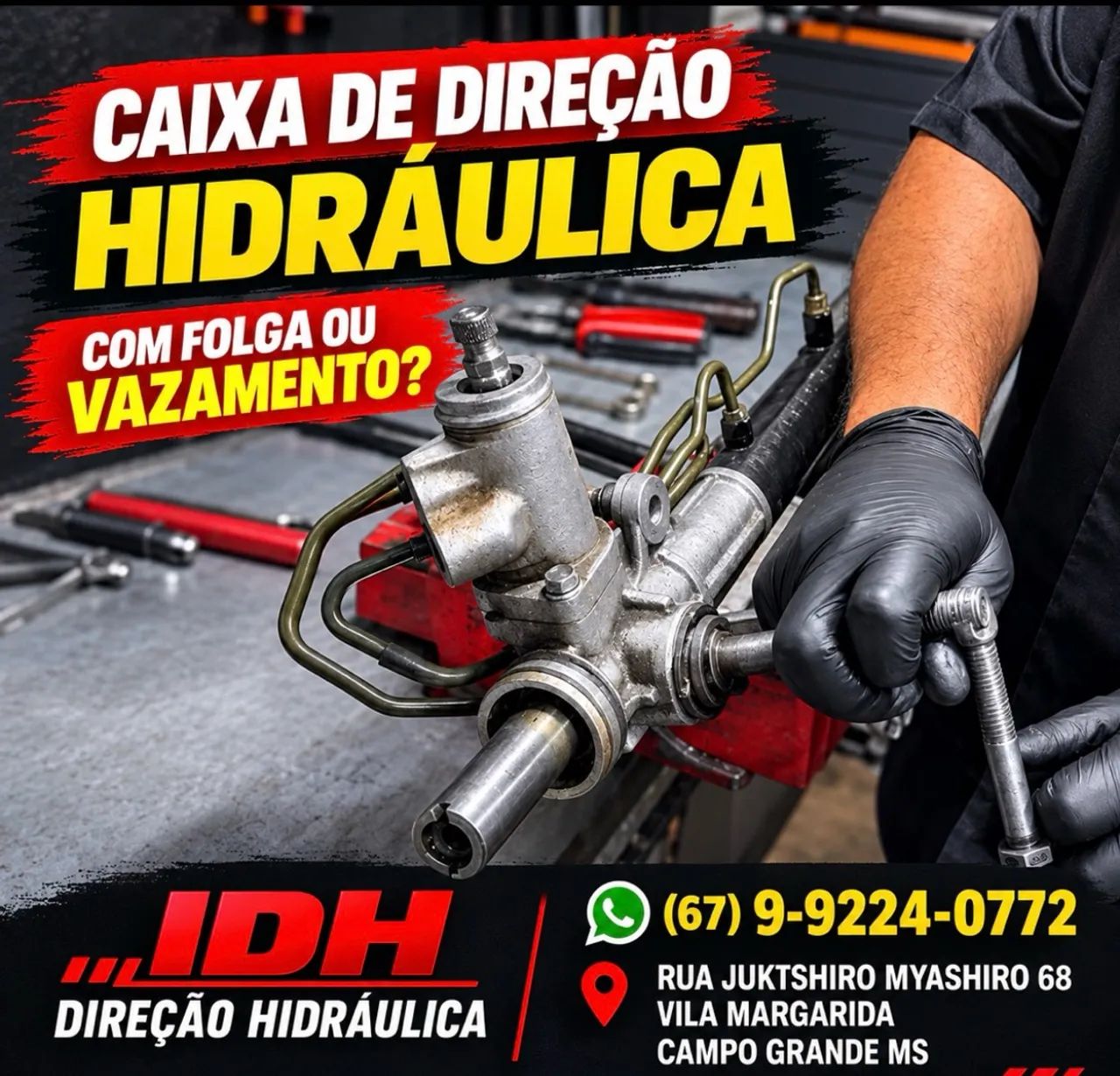DIREÇÃO HIDRÁULICA 