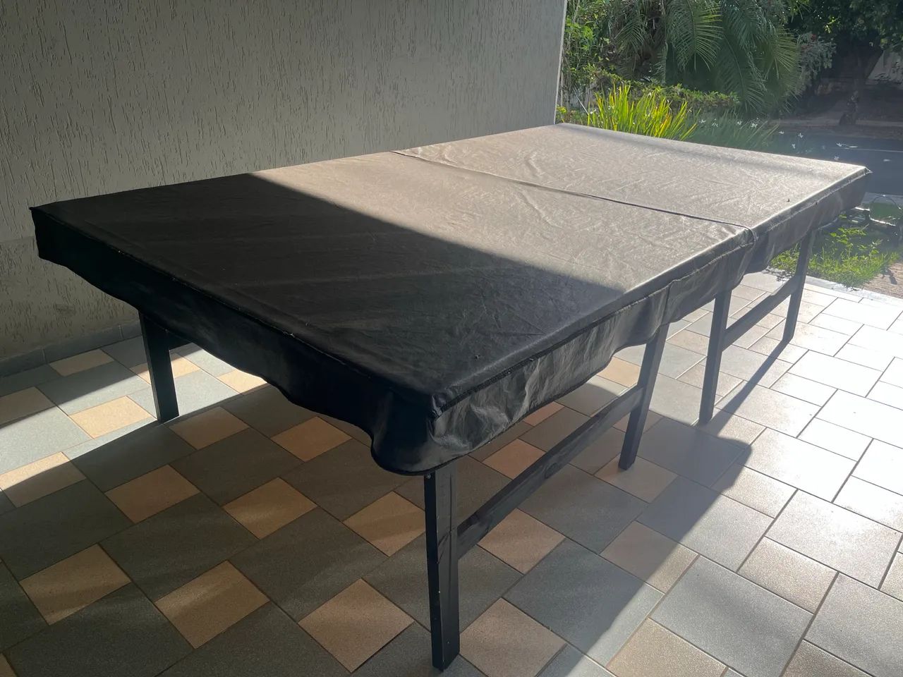 Mesa de ping pong com capa de proteção  - Foto 2