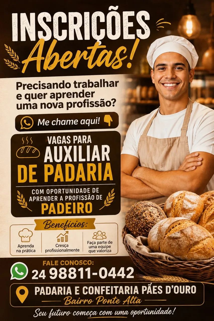 Oportunidade de Emprego em Volta Redonda 