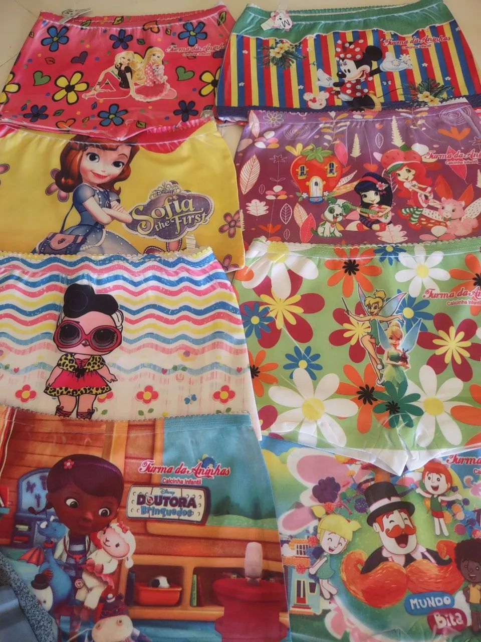 Calcinhas box infantil sublimada  - Foto 6