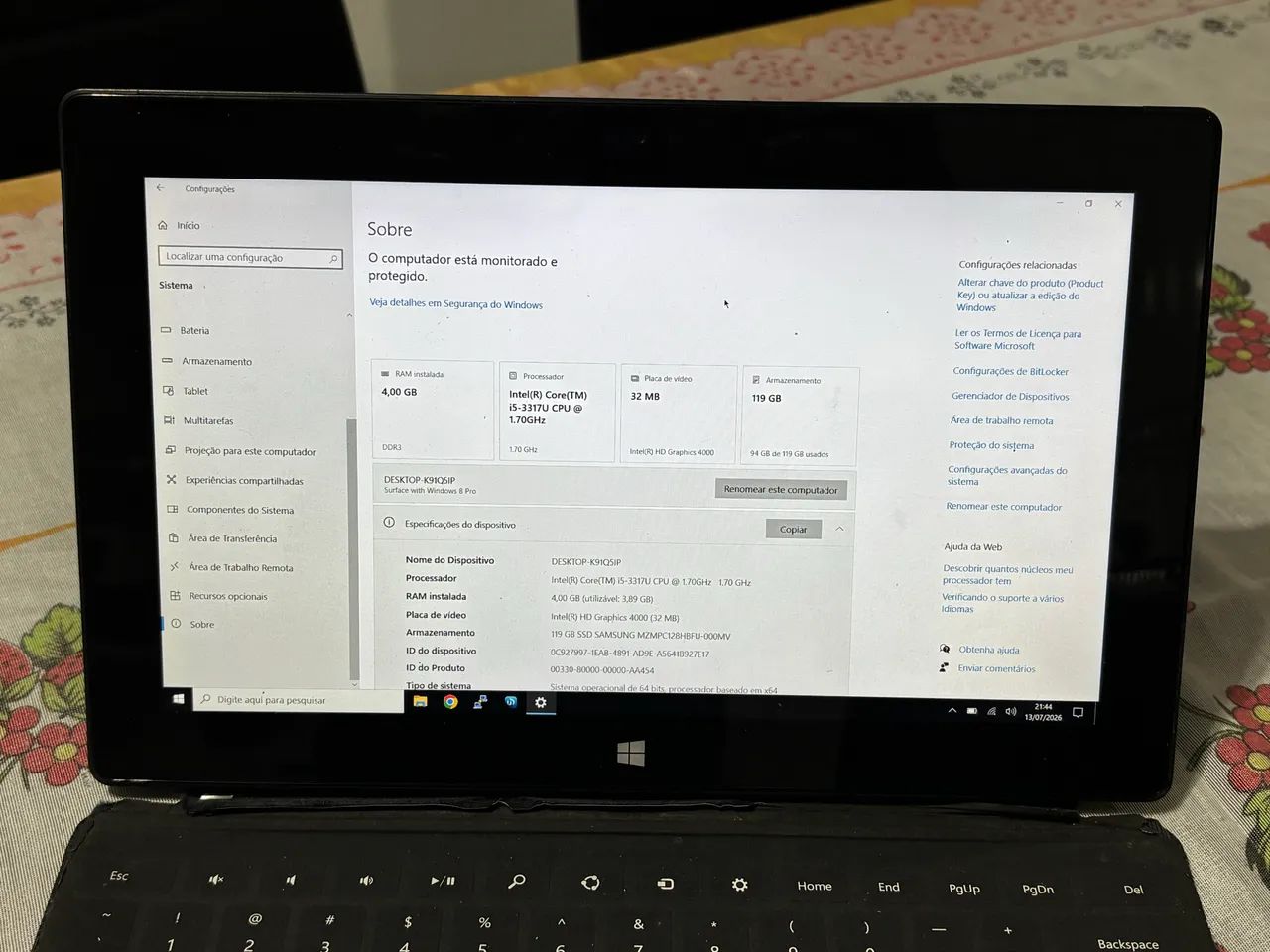 Microsoft Surface Pro de 1ª geração (Surface Pro 1) - Foto 2