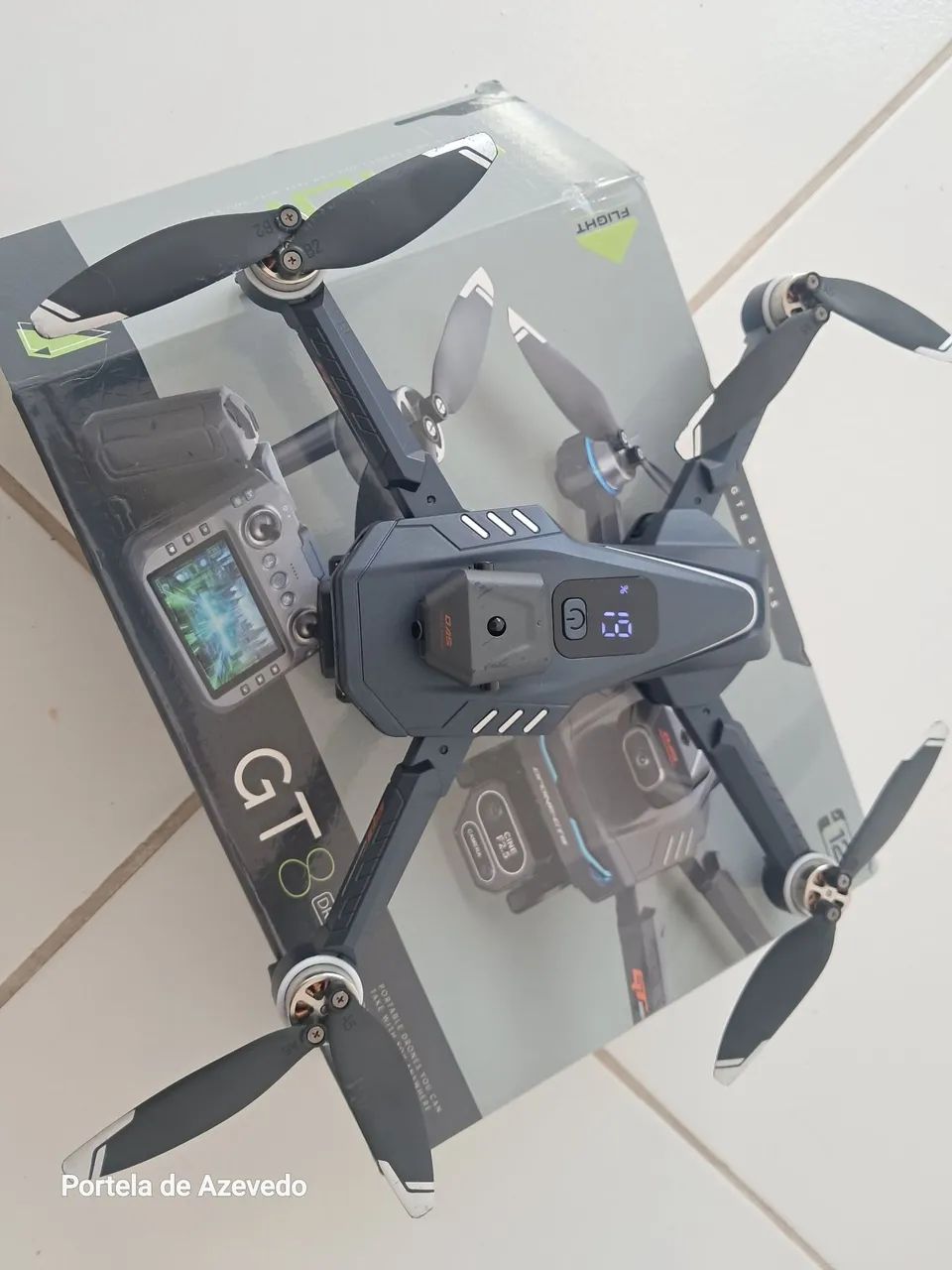 Drone GT8 ( troco por notebook) - Foto 2