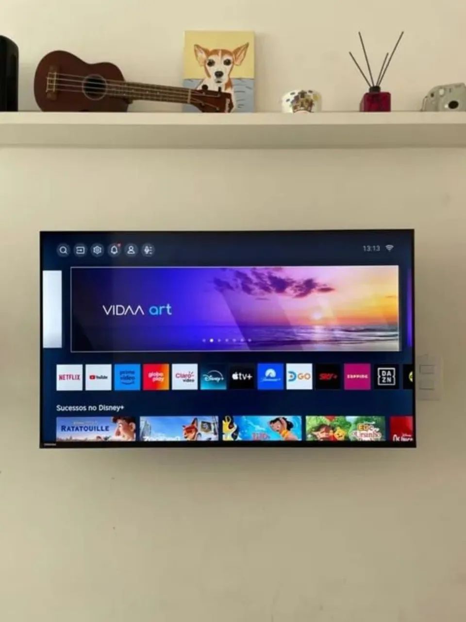 Smart 40 polegadas 4 mês de uso - Foto 3