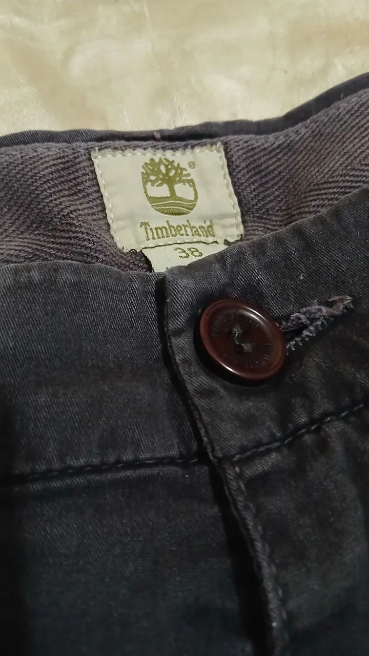 Short Chino Preto Timberland - Foto 3