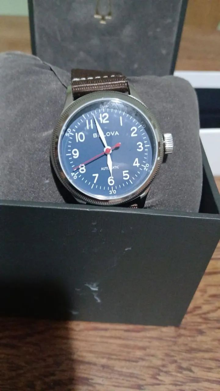 Rel ógio bulova swiss militar - Foto 2