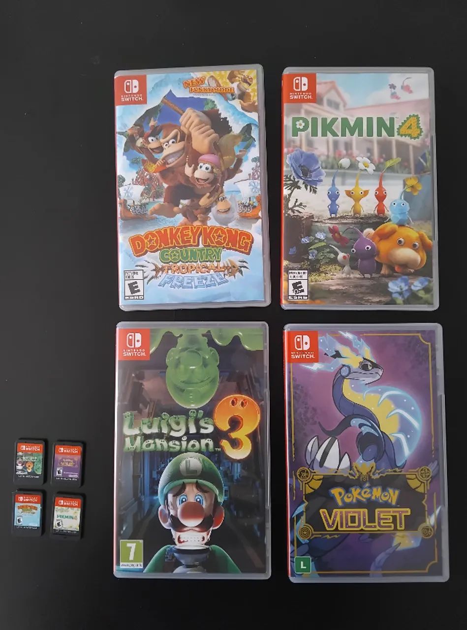 Pikmin 4 jogo nintendo switch venda ou troca - Jogos de Vídeo Game