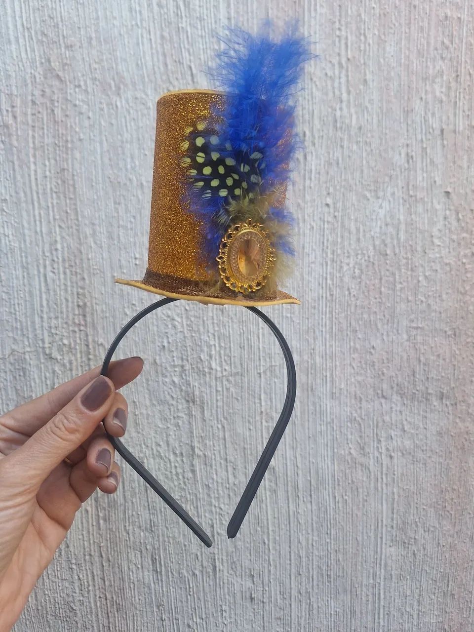 Mini cartola com plumas - Foto 2