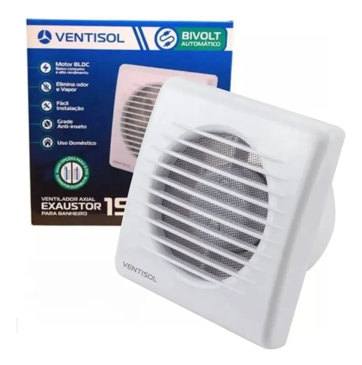 Exaustor ventisol 150mm