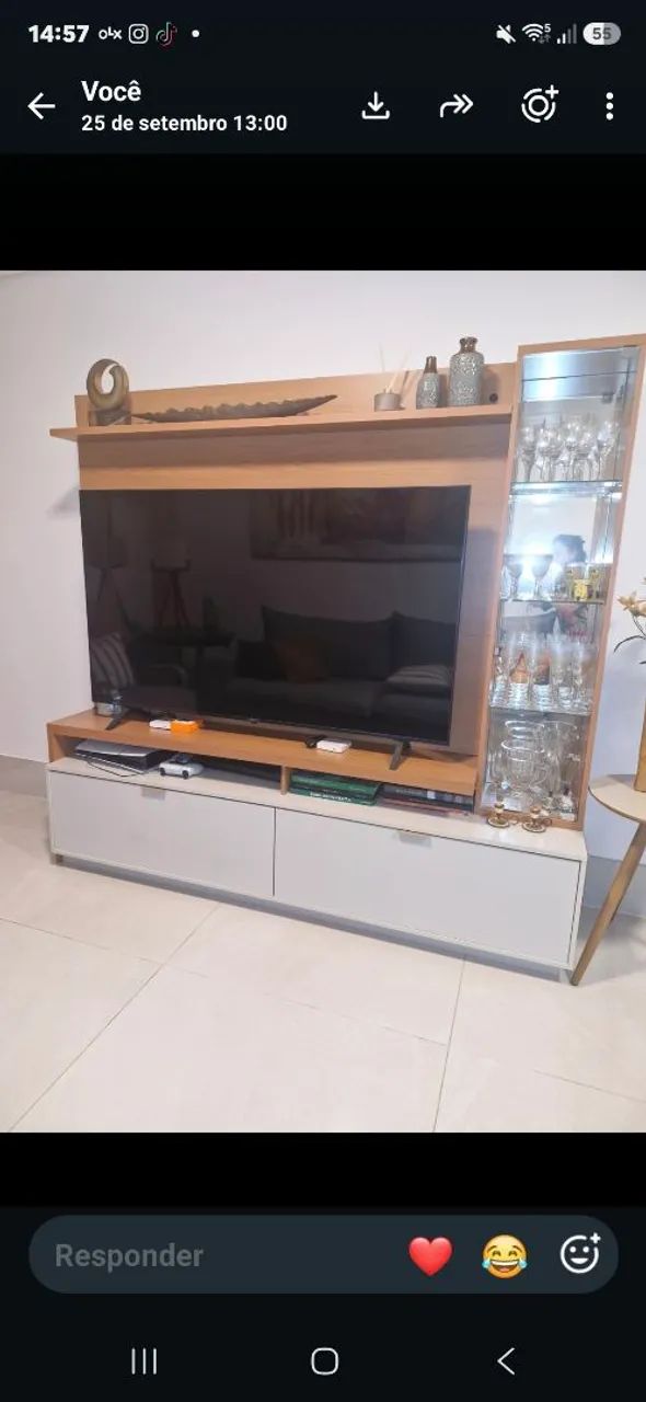 Rack Com painel para Tv