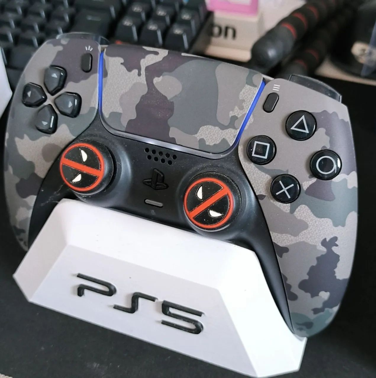 Controle PS5 camuflado original