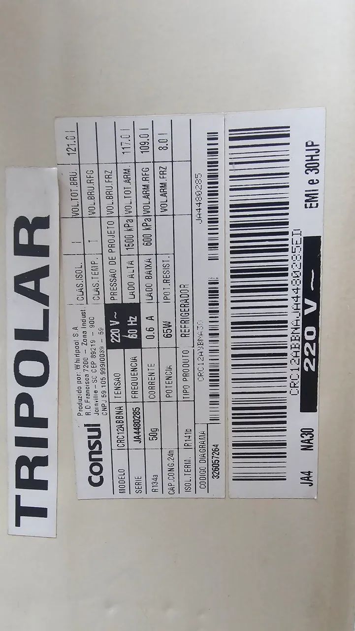 Frigobar consul 121L usado - Foto 5