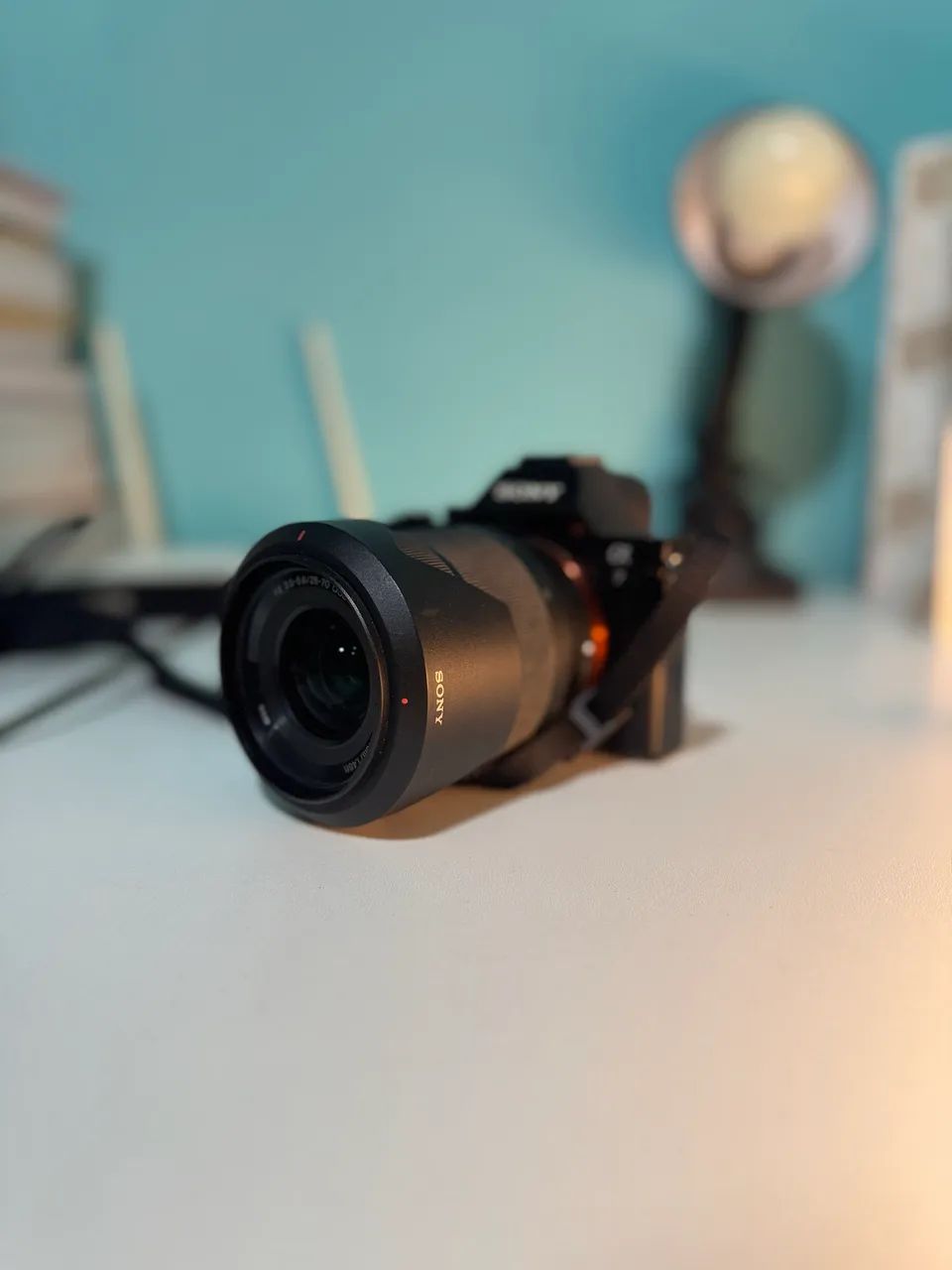 Câmera Sony CX 7 mais lente 28/70