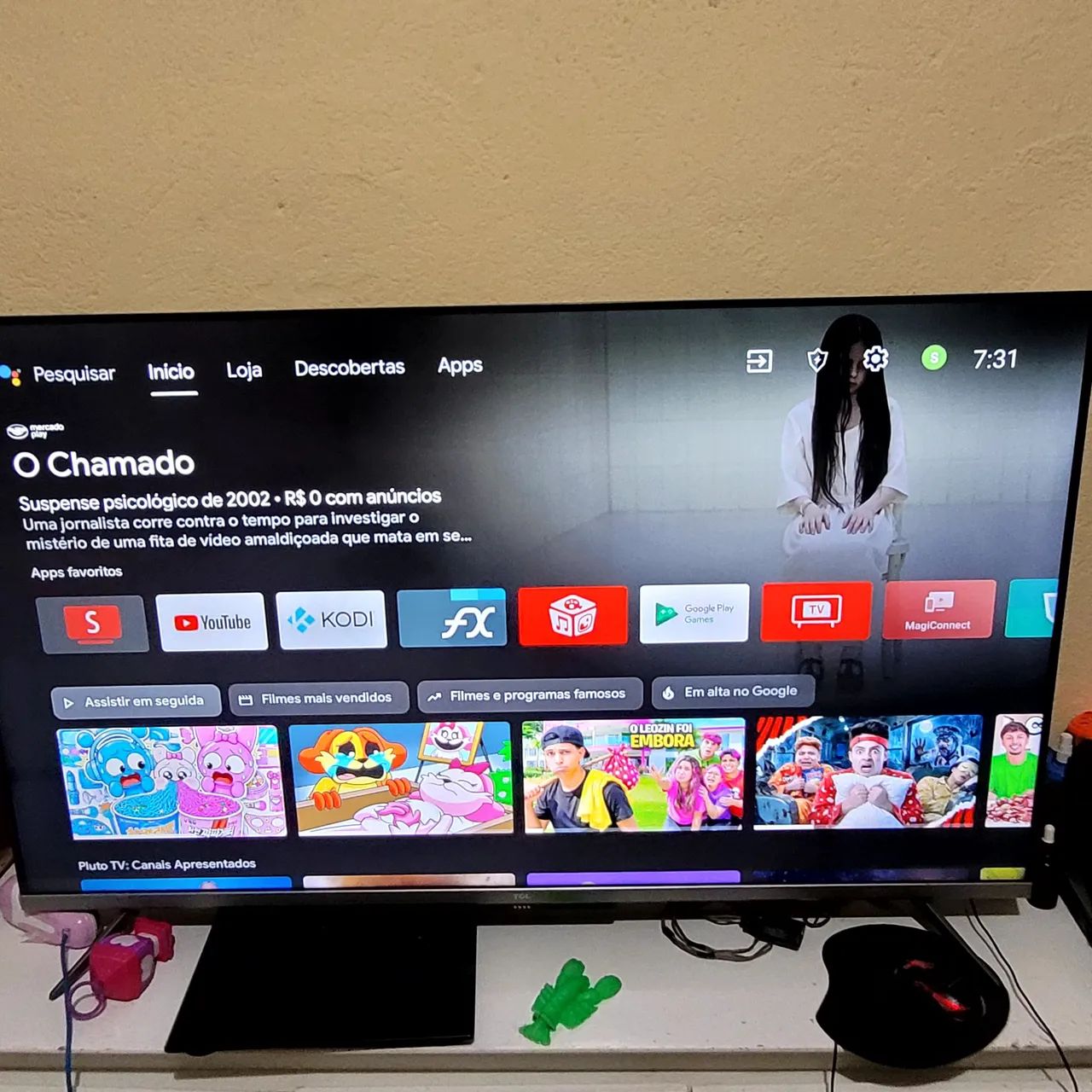 Smart tv tcl 50 polegadas