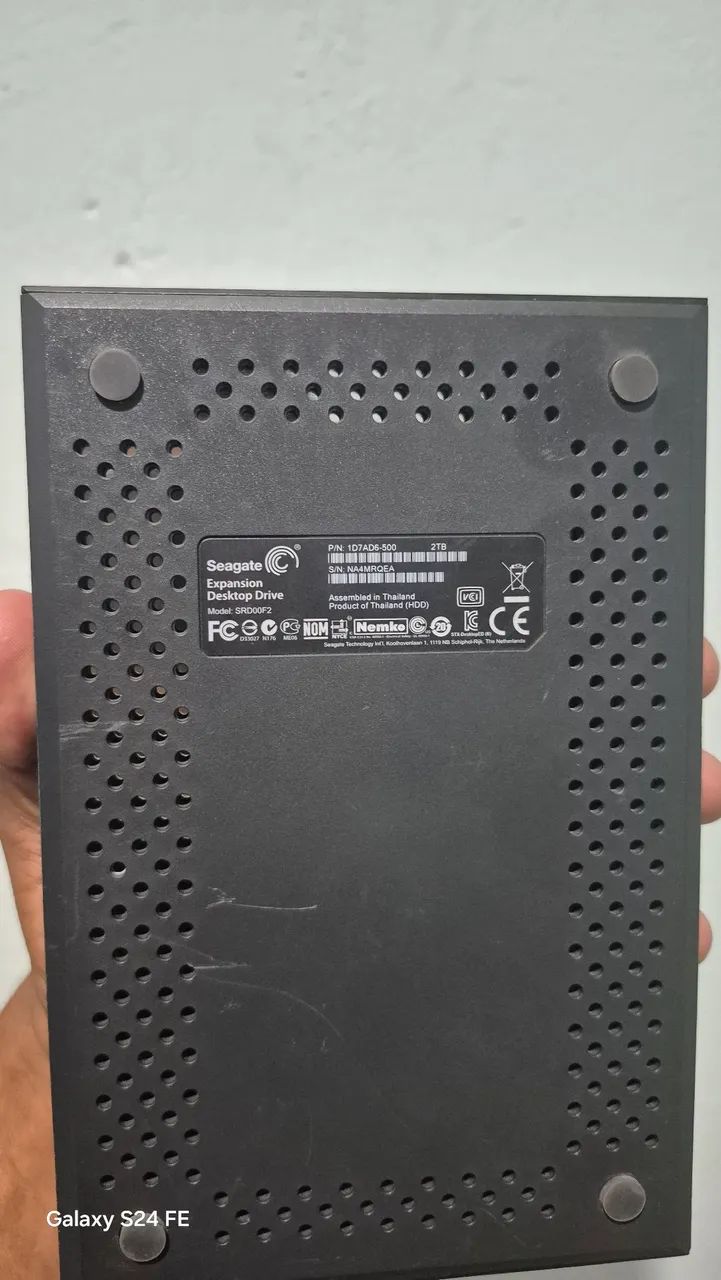 HD externo Seagate Expansion Desktop 2TB USB 3.0 - Funcionando 100% - Foto 2
