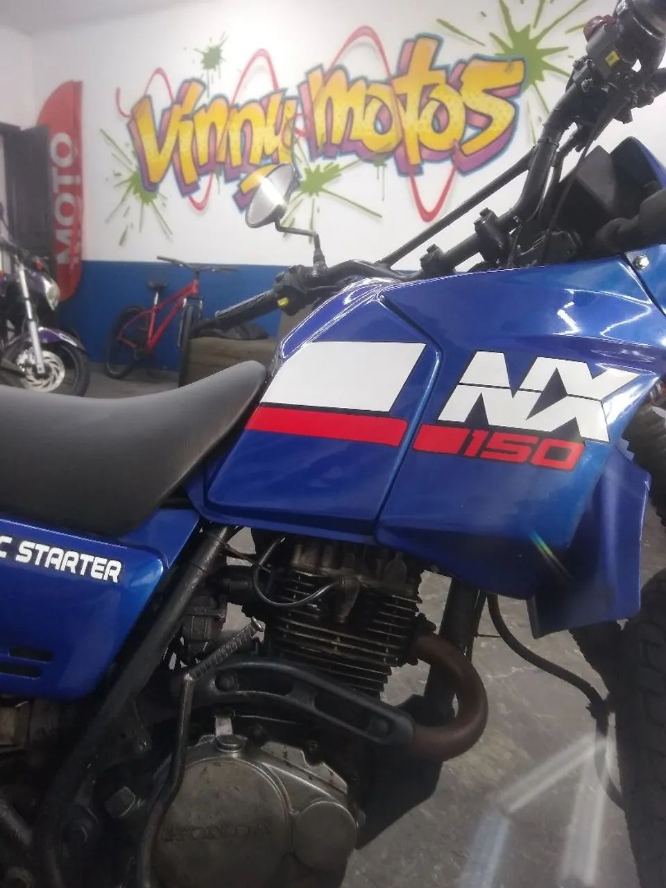 NX 150 1989  ENT. $ 900, + 18 X $ 498,00 CARTÃO DE CRÉDITO) - Foto 2