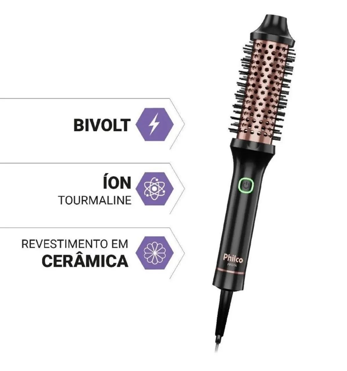 Escova modeladora Philco - Foto 2