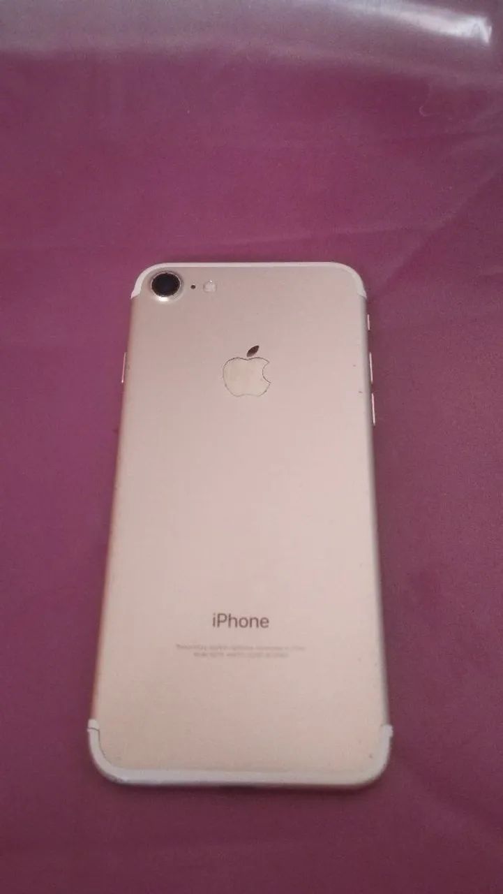 iPhone 7 32GB Dourado - Tela Trincada - Foto 3