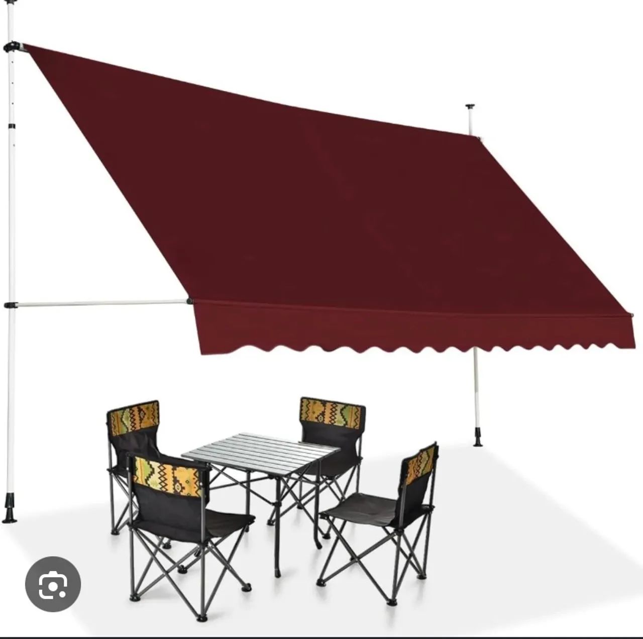 Toldo 3x2 vermelho ideias para lanchonete 